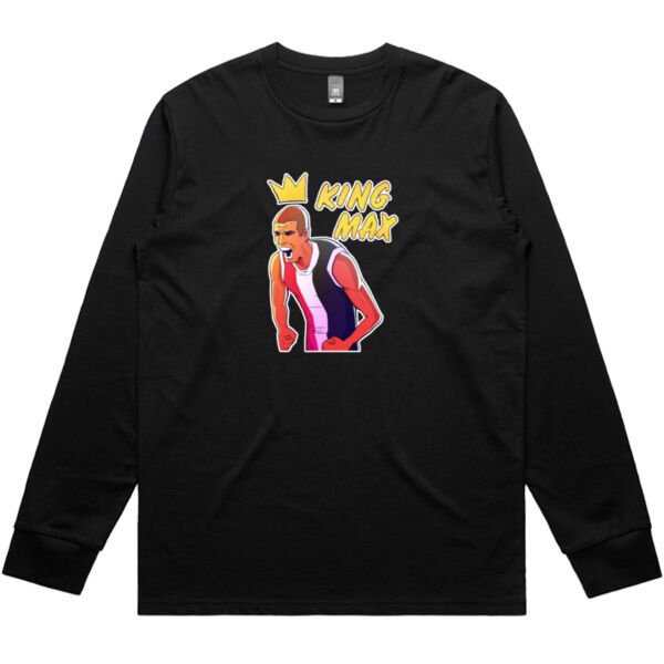 King Max Long Sleeve - Black Thumbnail