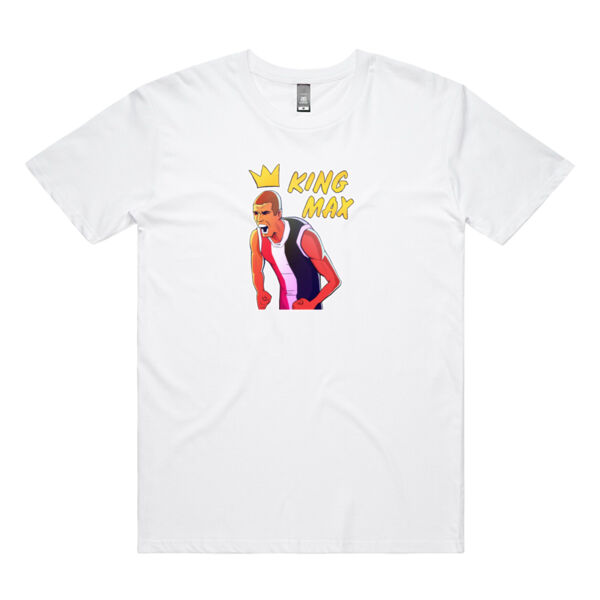 King Max Tee - White Thumbnail