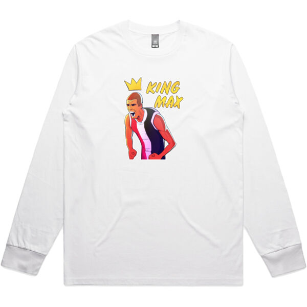 King Max Long Sleeve - White Thumbnail